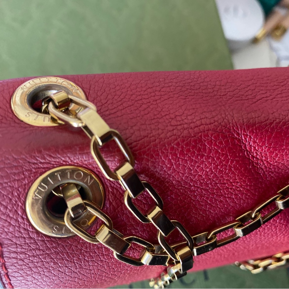Louis Vuitton Brown Monogram Canvas Pallas Chain Shoulder Bag - Picture 7 of 14
